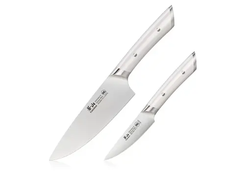 Cangshan Cangshan, Helena Series 2pc Starter Set White Handle