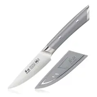 Cangshan, Helena 3.5" Paring Knife with Sheath, Gray