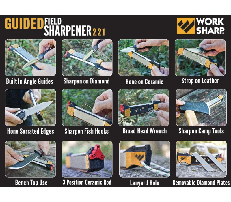 Work Sharp, Guided Field Sharpener