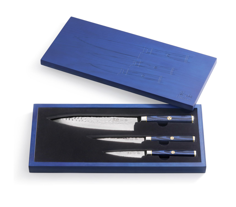 Cangshan Kita Series 3pc Starter Set With Ash Box