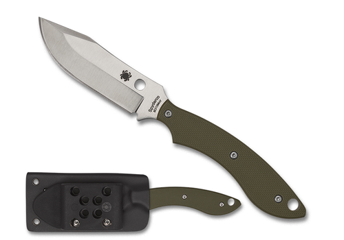 Spyderco Knives Spyderco, Stok Bowie Fix Blade G10 8Cr13Mov