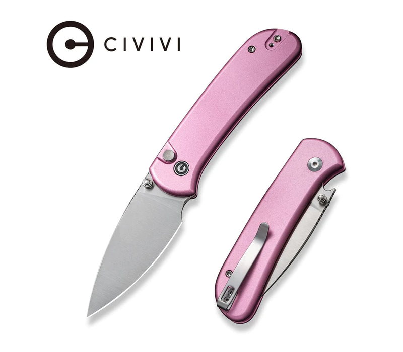 Civivi, Qubit Pink Aluminum Handle
