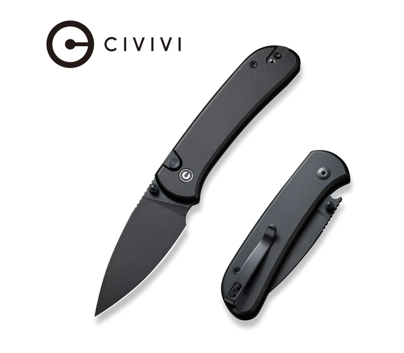 Civivi, Qubit with black aluminum handle and a 14C28N Sandvik stainless blade