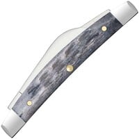 Case Cutlery Small Congress Crandall Gray Bone, Carbon Steel