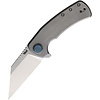 B'yondEDC Terra Mundi Wharning Button - M390 Blade Titanium Handles