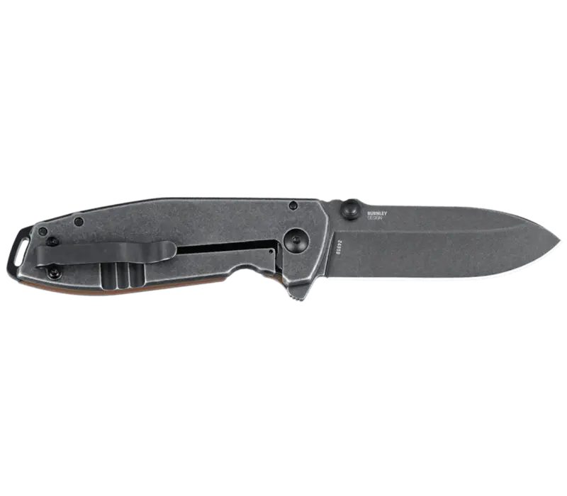 CRKT, Squid XM assisted opening with brown G10 handle