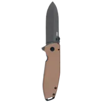 CRKT, Squid XM assisted opening with brown G10 handle
