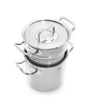 Fissler Original-Profi Collection Stainless Steel Multipot with Steamer 8"