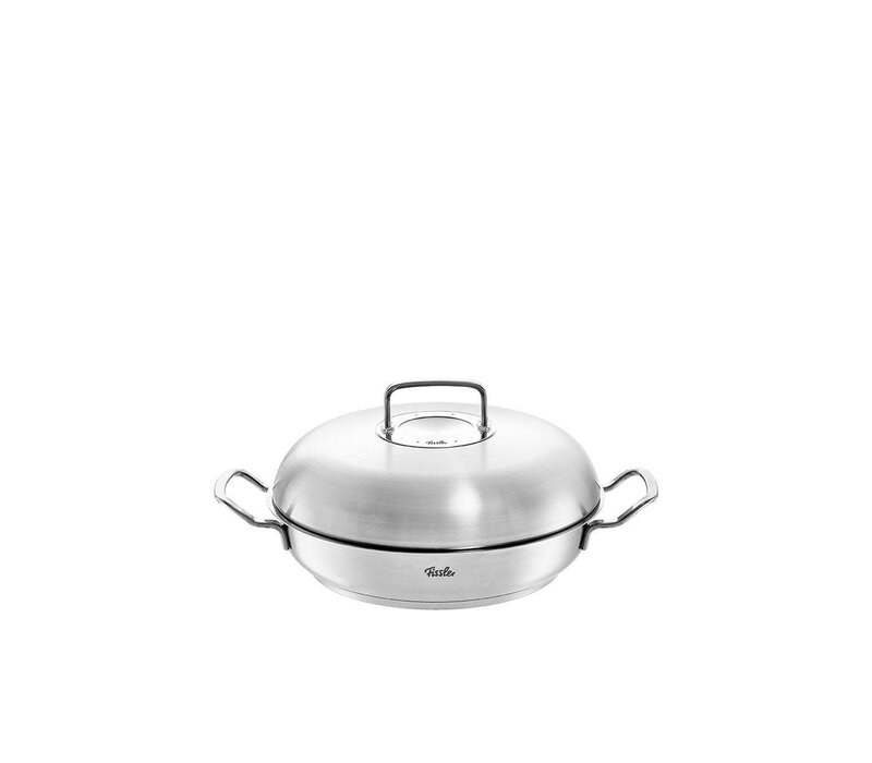 Fissler, Original-Profi Collection Stainless Steel Serving Pan with High Dome Lid, 3.2 Quart