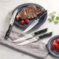 Cangshan, Helena Series 4pc Steak Knife Set Black Handle