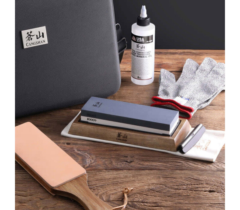 Cangshan, Dual Sided Whetstone 1000 and 6000 Grit
