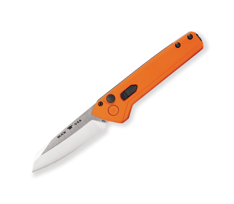 Buck Deploy Auto, Wharncliffe Blade, Orange