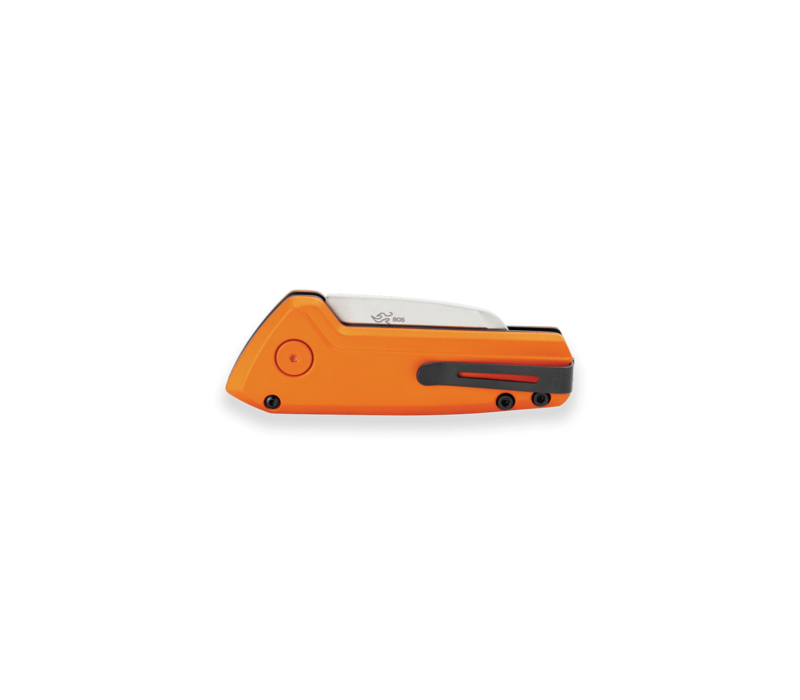 Buck Mini Deploy Auto, Wharncliffe Blade, Orange