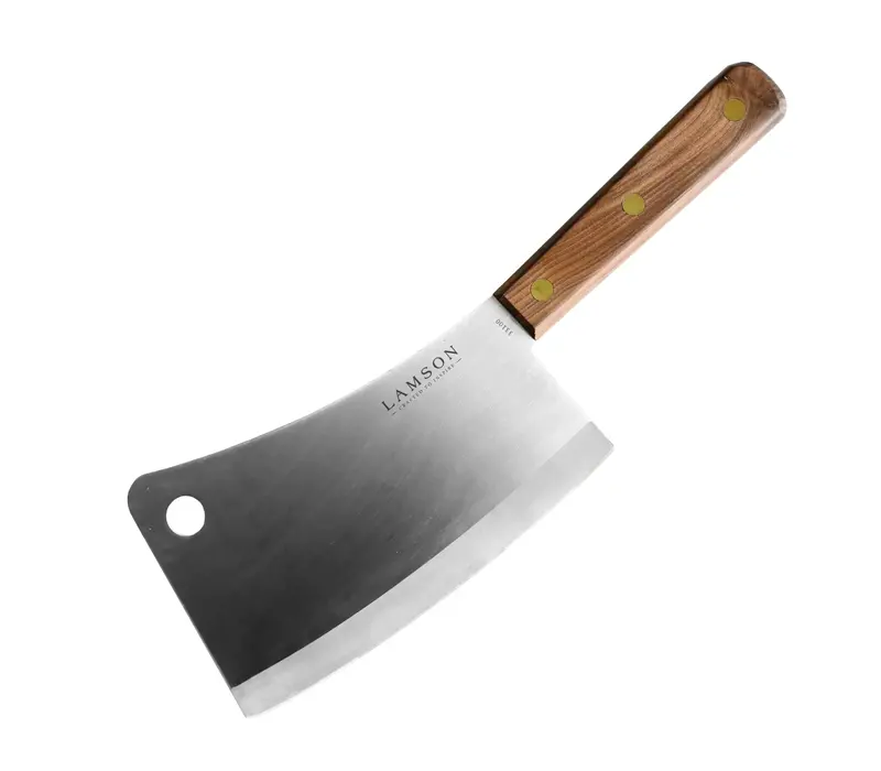 Lamson 7.25″ Heavy Duty Meat Cleaver with Walnut Handle