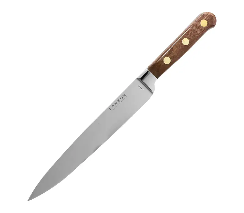 Lamson, Walnut Series 8″ Premier Forged Carving Knife
