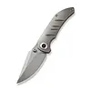 WE Knife, Riff-Raff Thumb Stud Titanium Handle CPM 20CV