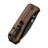 WE Knife Banter Cuibourtia Wood Handle CPM S35VN Steel