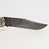 Wendell Halfmann (Consignment) 0506241800 --Halfmann, Trapper Mammoth Handle Jim Poor River of Fire Damascus