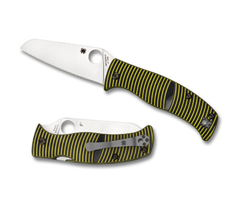 Spyderco, Caribbean G10 LC200N Sheepfoot