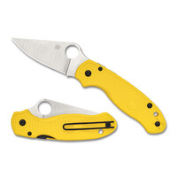 Spyderco Para 3 Salt Yellow Lightweight CPM MagnaCut Steel