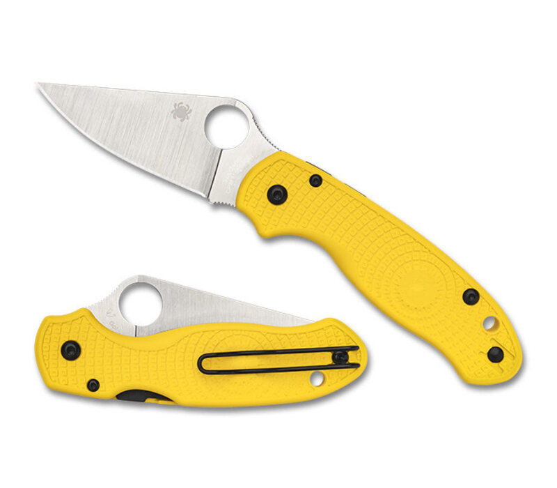 Spyderco Para 3 Salt Yellow Lightweight CPM MagnaCut Steel