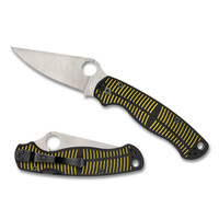 Spyderco Para Military 2 Salt Yellow and Black G10, MagnaCut