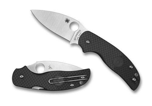 Spyderco Knives Spyderco, Sage 5 Lightweight, Black FRN, CPM S30V