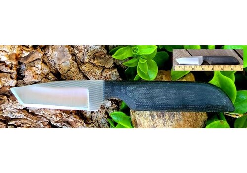 Anza Knives ANZA134 WK1R- BLACK MICARTA