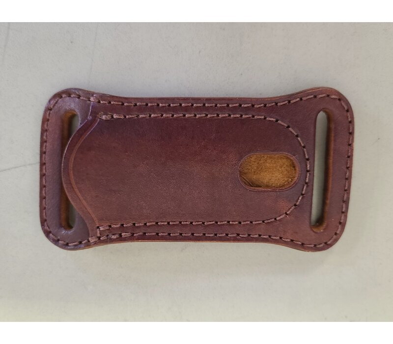 A&M Leather Sheath #4 Basket Weave/Plain