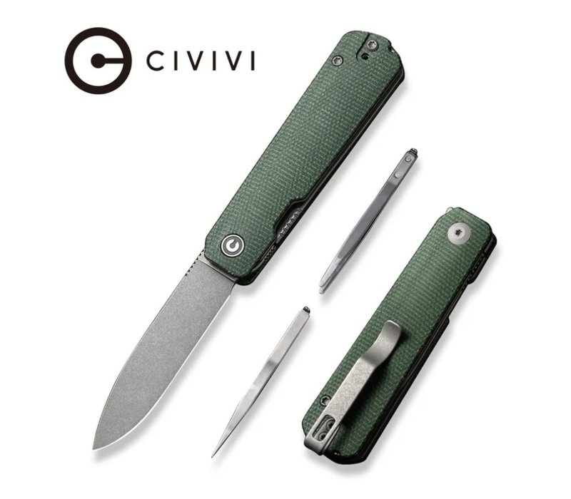 Civivi, Sendy Flipper Micarta Handle, Nitro V