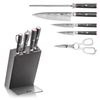 Cangshan Cangshan, YARI Series 6pc Knife Block Set, Damascus