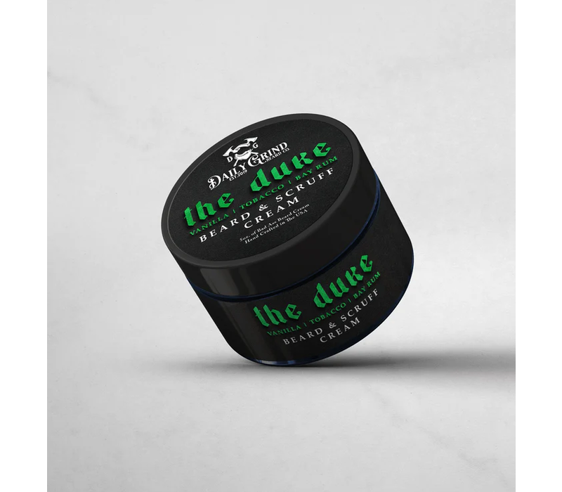 Daily Grind Beard & Scruff Cream The Duke  Vanilla, Tobacco, Bay Rum