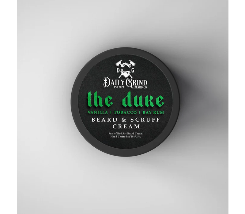 Daily Grind Beard & Scruff Cream The Duke  Vanilla, Tobacco, Bay Rum