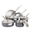 Clipper Corp/Viking Viking, Cookware Set 5ply Hard Anodized 10 piece set with Stainless interior
