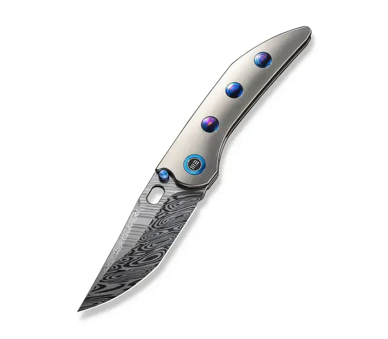 WE KNIFE Attor Titanium Handle & Damasteel