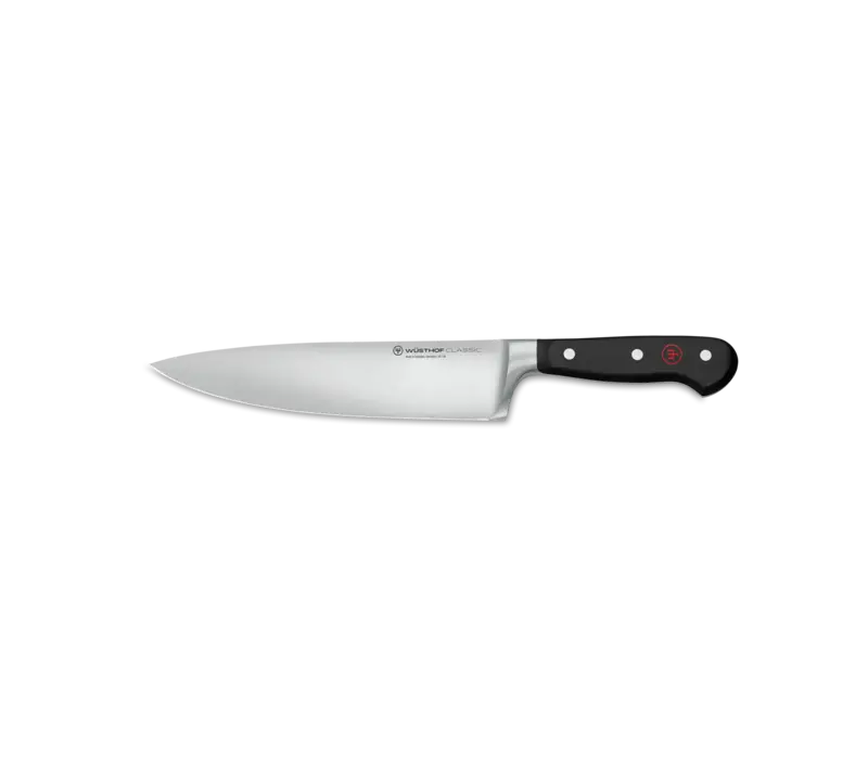 Wusthof Classic 8" Chef's Knife, Black Handle