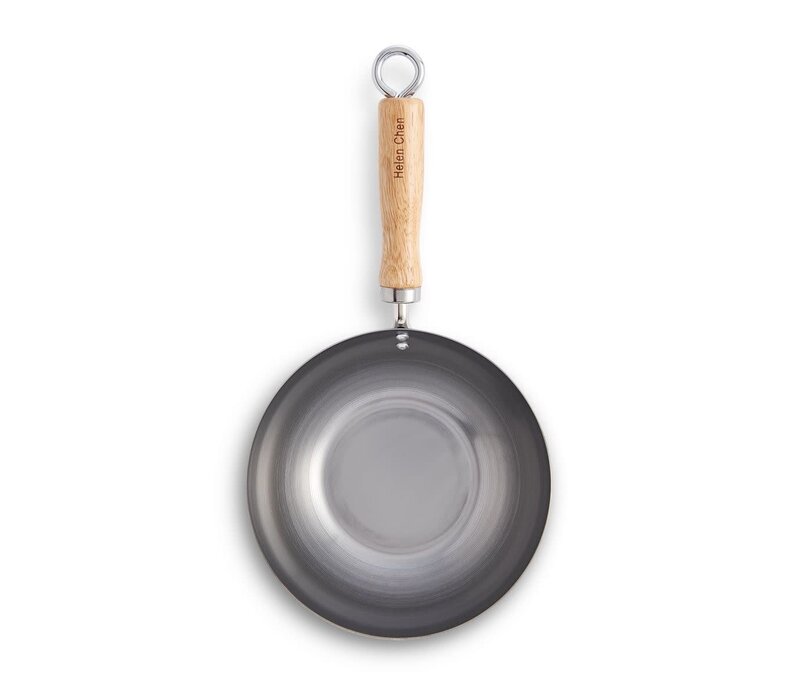 HIC, Helen's Asian Kitchen Carbon Steel Wok, 8in