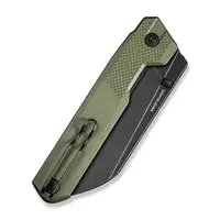 CIVIVI Hid with a green G10 handle and a Sandvik 14C28N stainless steel blade
