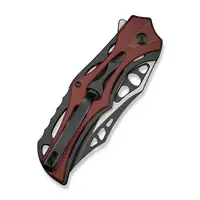 Civivi Biophase, Aluminum & Maroon G10 Handle Nitro-V Steel