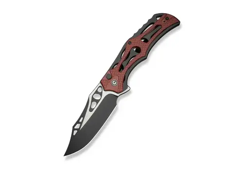 Civivi Civivi Biophase, Aluminum & Maroon G10 Handle Nitro-V Steel