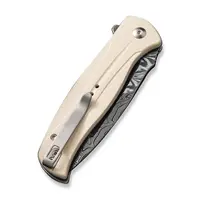 CIVIVI Incindie, Ivory G10 Handle, Damascus Steel