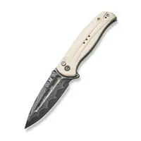 CIVIVI Incindie, Ivory G10 Handle, Damascus Steel
