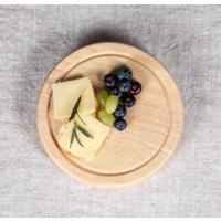 878-00-505-000-0--Picnic Time, Toscana, Brie Cheese Cutting Board & Tools Set, Rubberwood