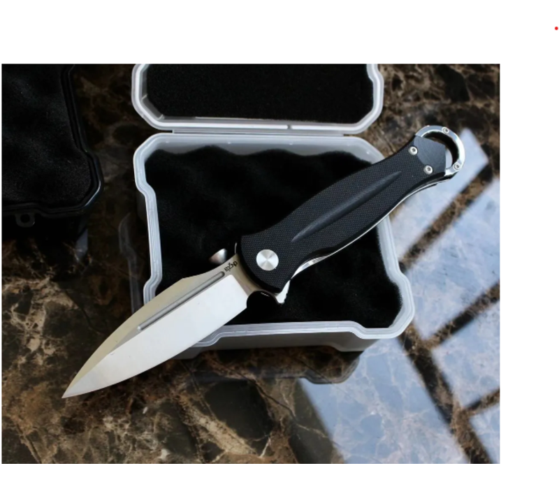 B'yond EDC Kibuga Flipper, D2, Black G-10