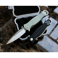 B'yond EDC Kibuga Flipper, D2, Natural G-10