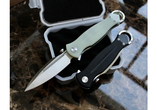 B'yondEDC B'yond EDC Kibuga Flipper, D2, Natural G-10