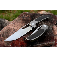 Terra Mundi Rey, Integral Titanium Handle, M390 Steel