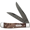 Case & Sons Cutlery Co. Case Cutlery Trapper Damascus Steel, Maple handles