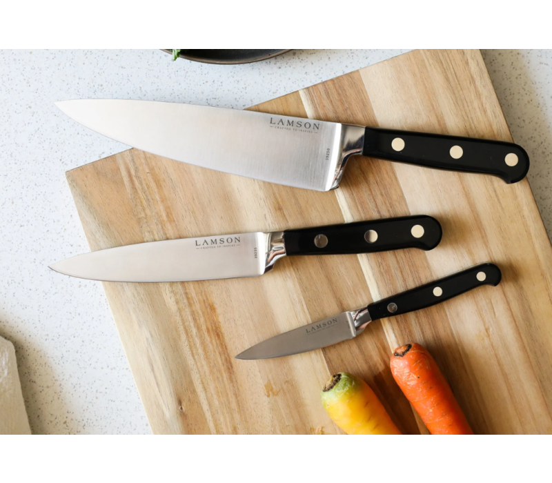 Lamson, Midnight Series 3 Piece Premier Forged Chef’s Set