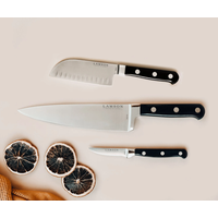 Lamson, Midnight Series 3 Piece Premier Forged Cook’s Set